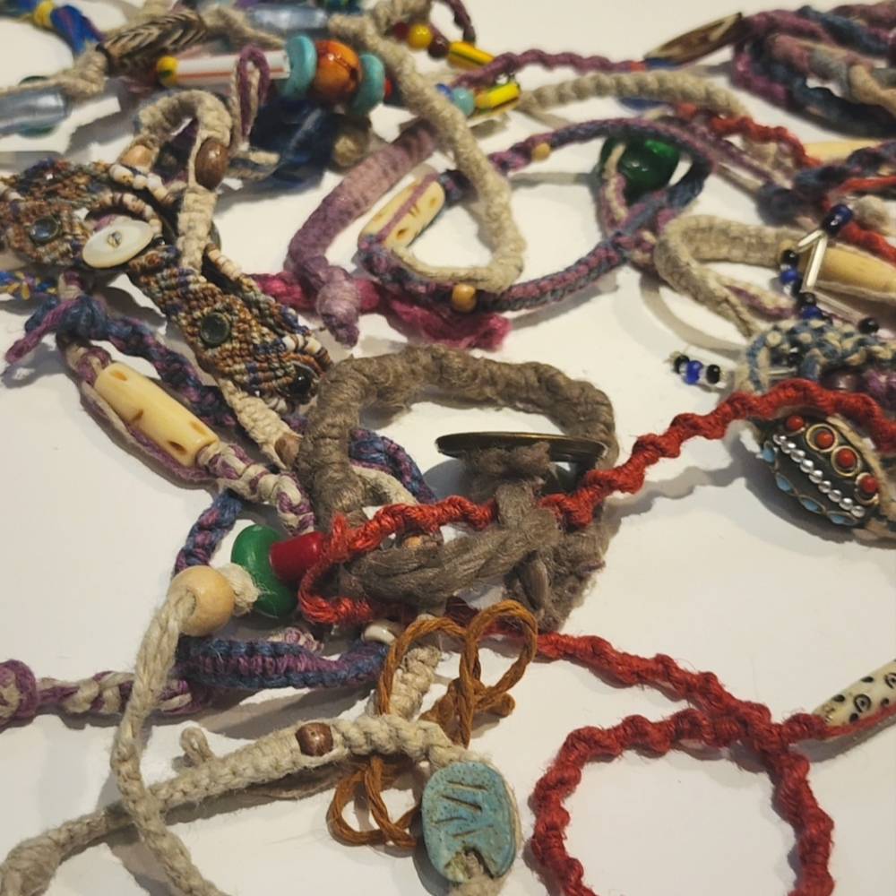 Colorful Handmade Bracelet Bundle - Picture 2 of 2